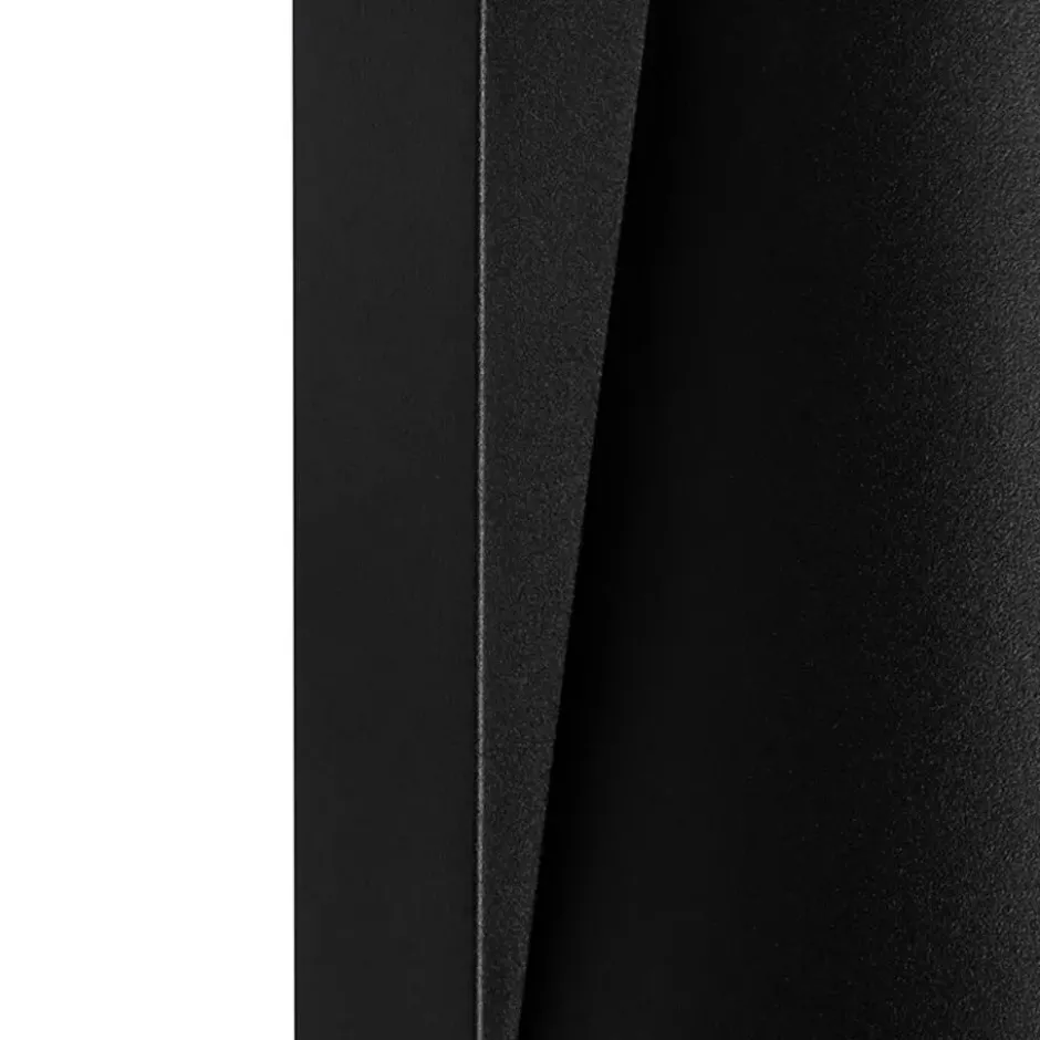 Qazqa wandlamp met daglichtsensor femke zwart gu10
