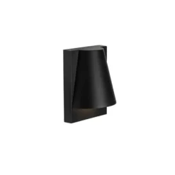 Qazqa wandlamp met daglichtsensor femke zwart gu10