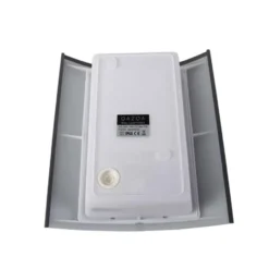 Qazqa wandlamp met daglichtsensor emmerald grijs e27