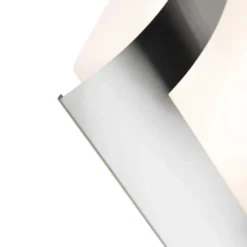 Qazqa wandlamp met daglichtsensor emmerald zilverkleurig e27