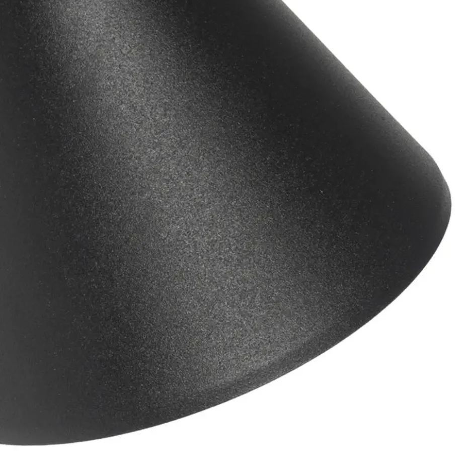 Qazqa wandlamp met glas ciara zwart gu10