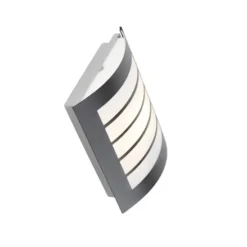 Qazqa wandlamp met glas miro zwart e27