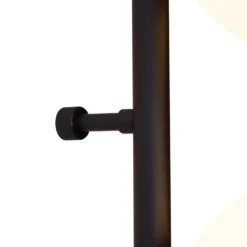 Qazqa wandlamp met glas vertical zwart g9