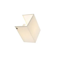 Qazqa wandlamp met kap vete beige e27