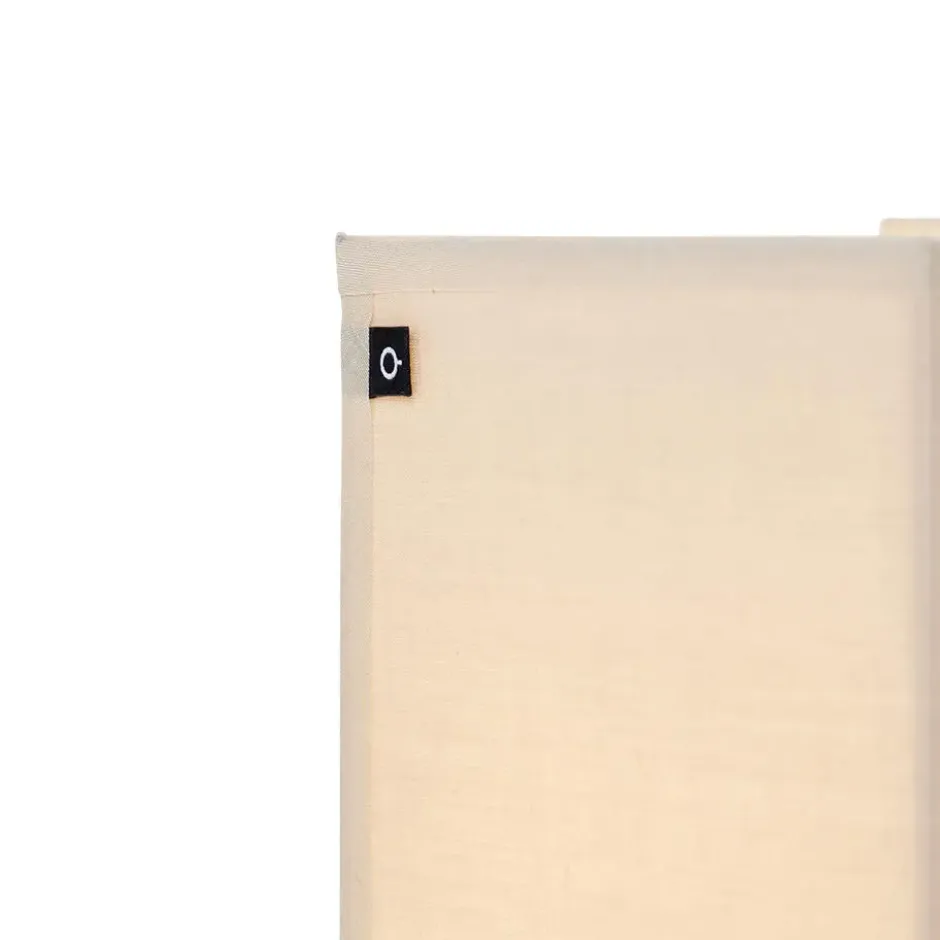 Qazqa wandlamp met kap vete beige e27