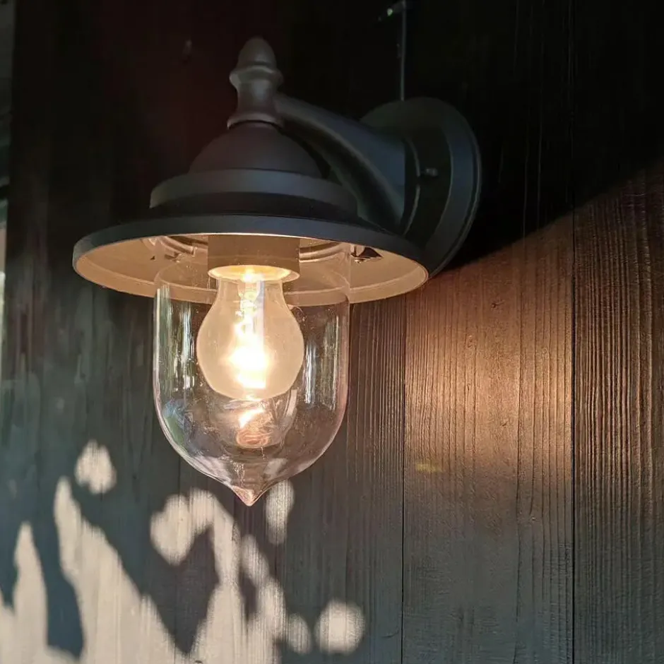 Qazqa wandlamp oxford grijs e27