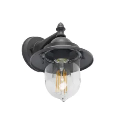 Qazqa wandlamp oxford grijs e27