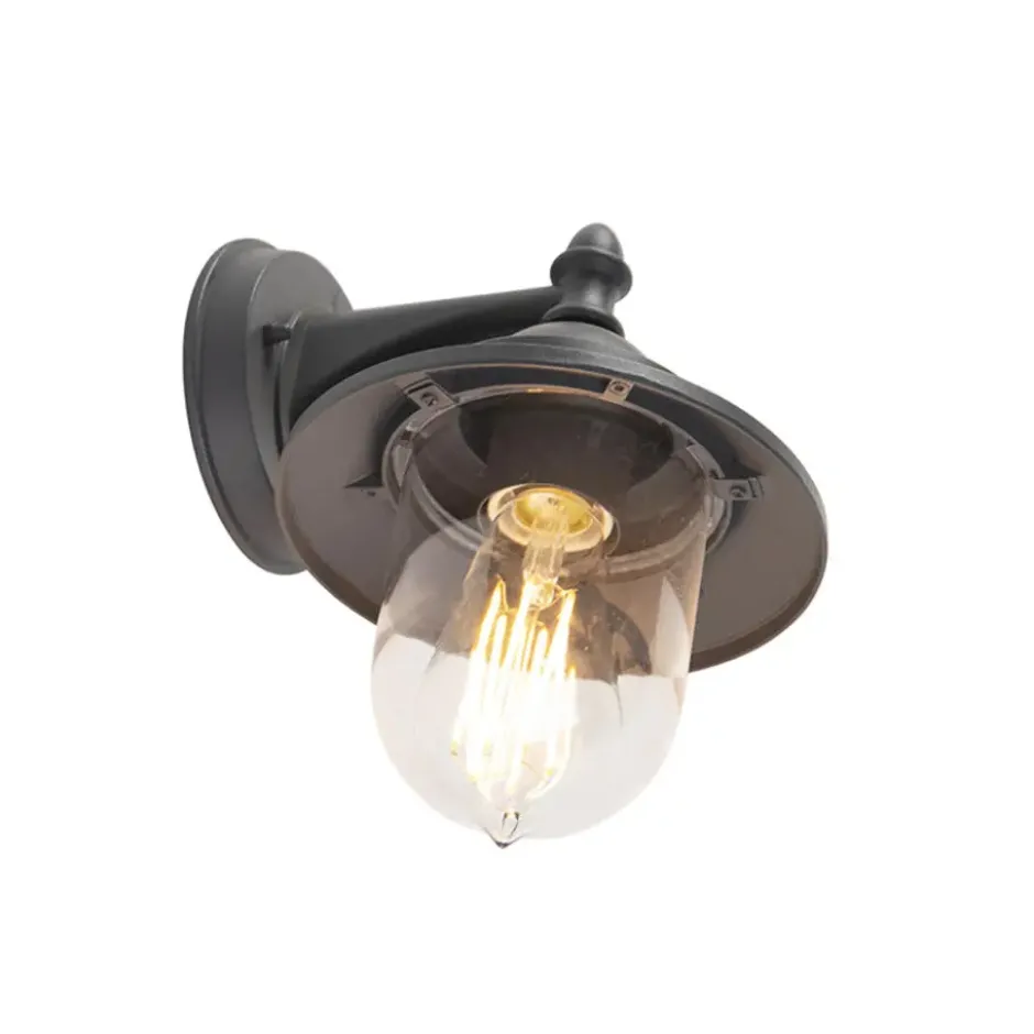 Qazqa wandlamp oxford grijs e27