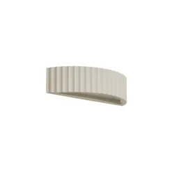 Qazqa wandlamp plaster beige e14