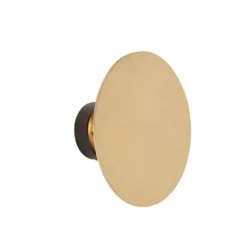 Qazqa wandlamp pulley goudkleurig g9