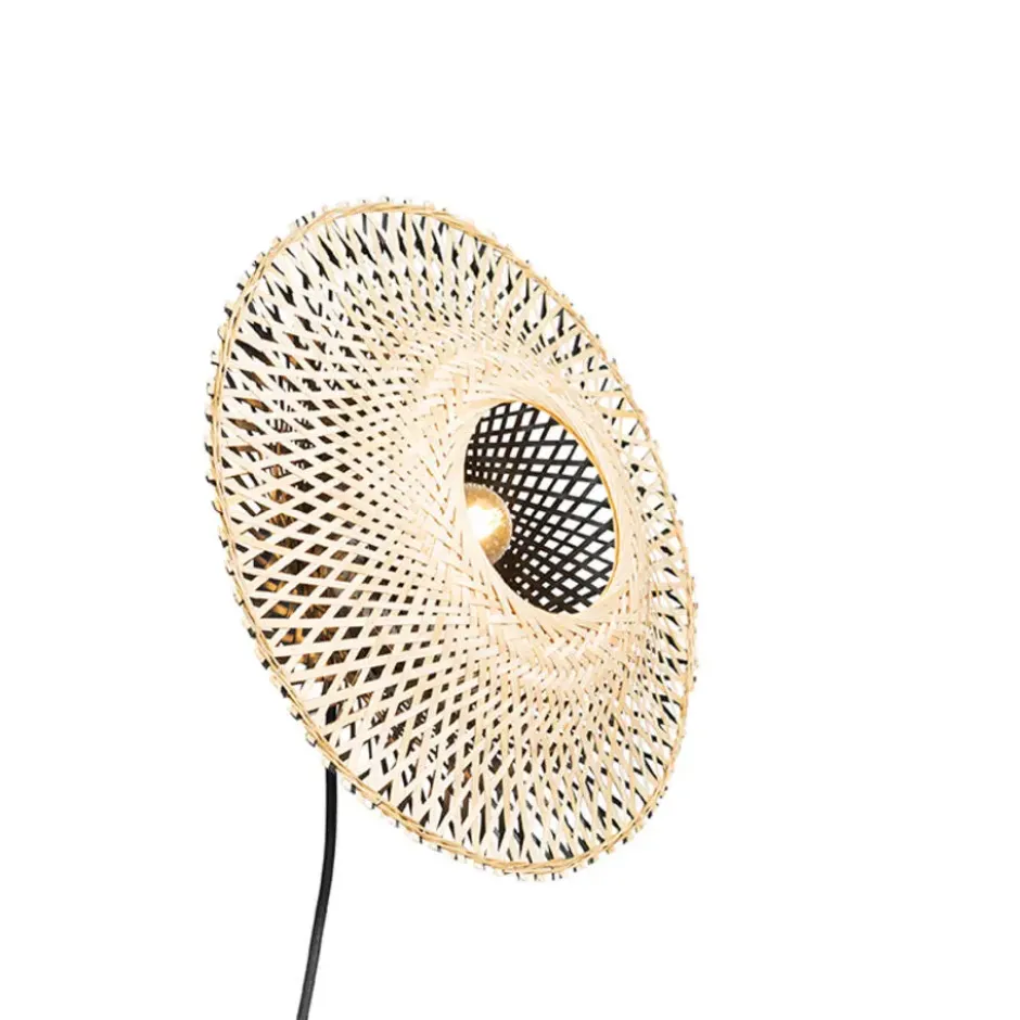 Qazqa wandlamp rina beige e27