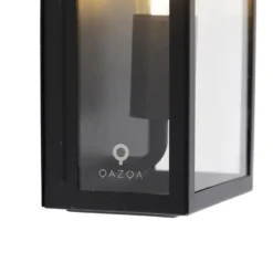 Qazqa wandlamp rotterdam zwart