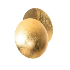 Qazqa wandlamp sunrise goudkleurig g9