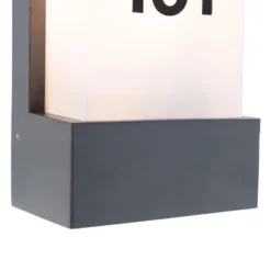Qazqa wandlamp tide grijs e27