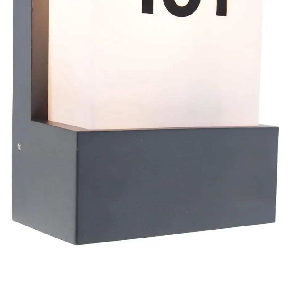 Qazqa wandlamp tide grijs e27