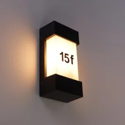 Qazqa wandlamp tide grijs e27