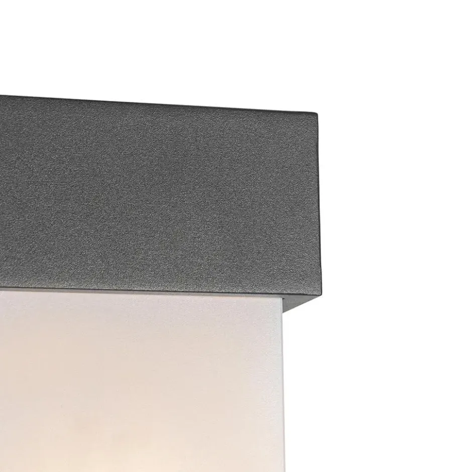 Qazqa wandlamp tide grijs e27