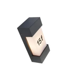 Qazqa wandlamp tide grijs e27