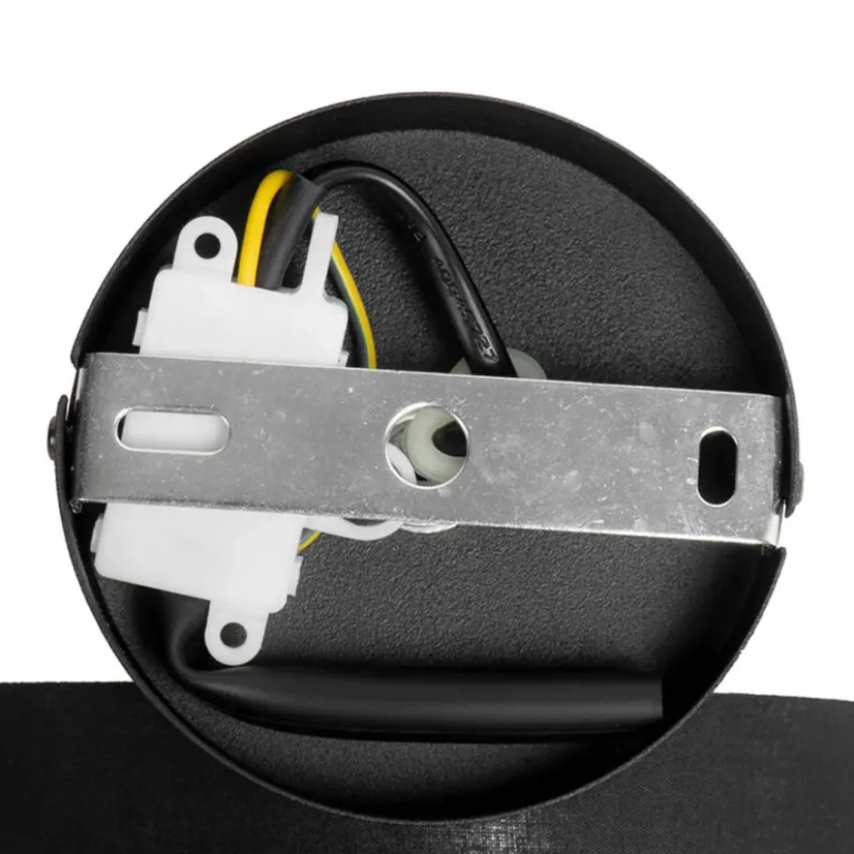 Qazqa wandlamp vt zwart e27