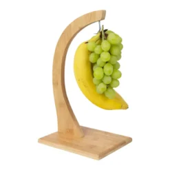 QUVIO Bananenhouder of druivenhouder hout