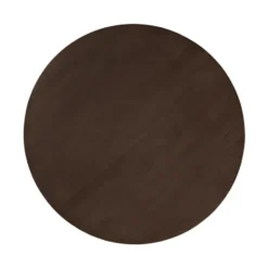 QUVIO Eettafel Sofia – Rond – Ø130 – Kruispoot – Bruin