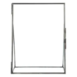 QUVIO Fotolijst - Metaal - Glas - Antraciet - 15.5 x 20 cm