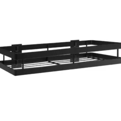 QUVIO kruidenrek keuken metaal - Zwart - 40 cm