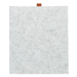 QUVIO Organizer vierkant - 23 x 26,5 cm - Vilt - Grijs