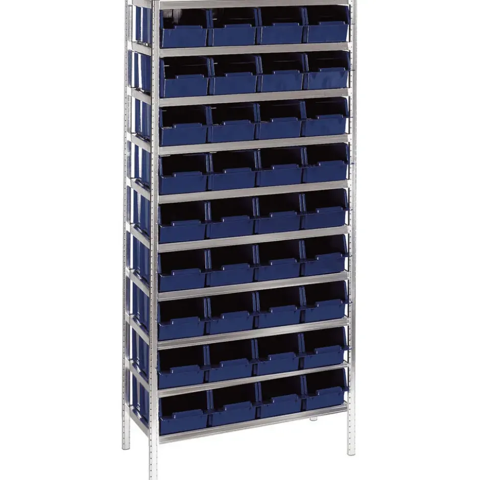 Raaco Rekkensysteem 7-1600 met bakken - blauw