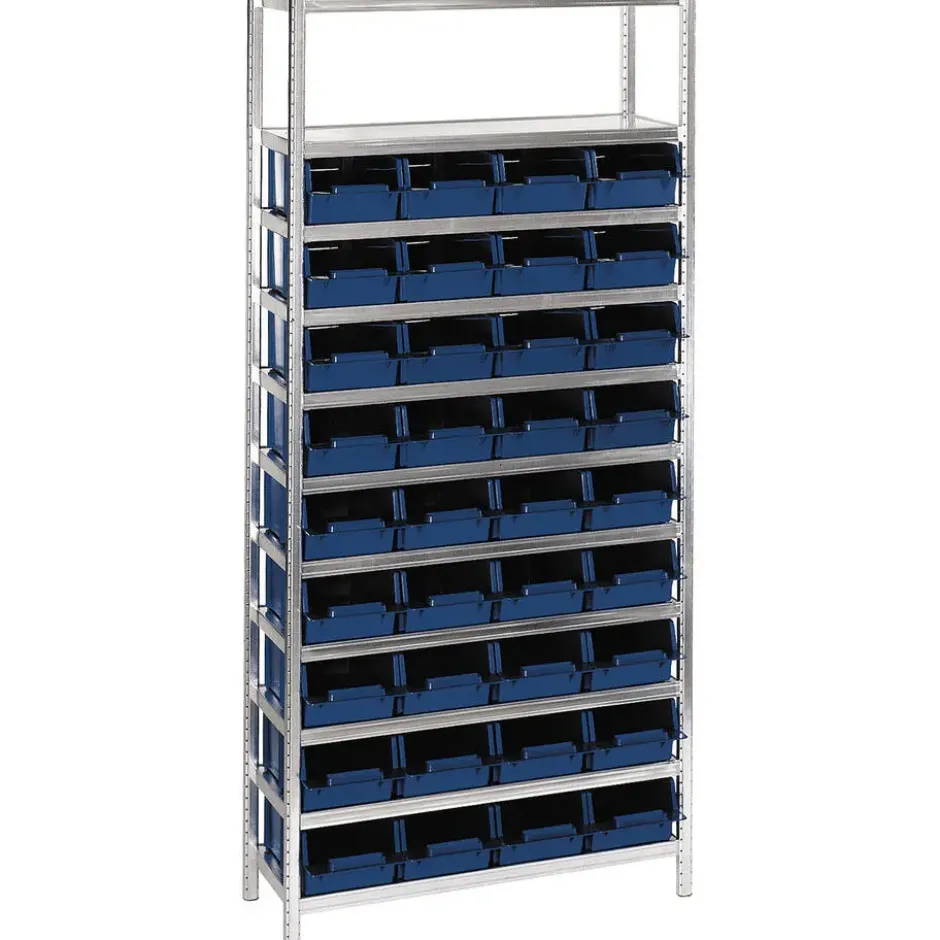Raaco Rekkensysteem 6-1100 met bakken - blauw