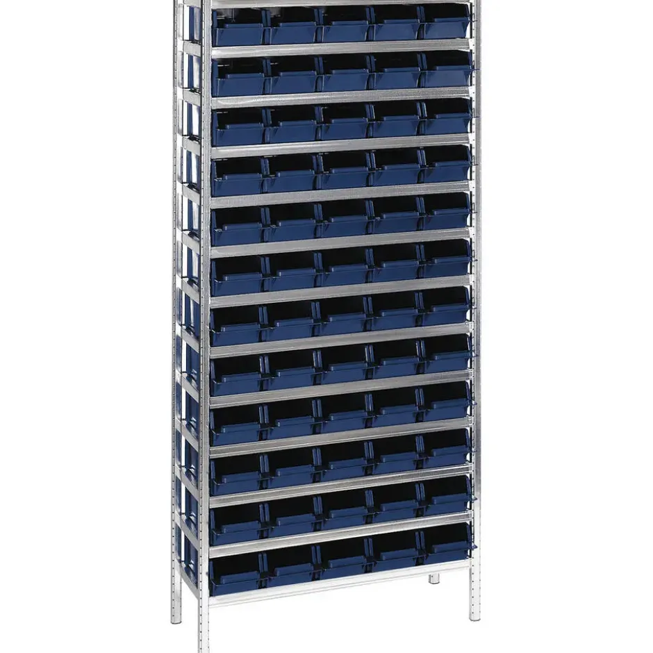 Raaco Rek met 60x bak 5-600 galva-bl 60-31