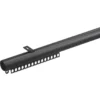Railroedeset 250cm - zwart - Ø28mm