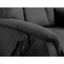 Relaxfauteuil Colorado - sta-op - donkergrijs