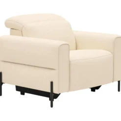 Relaxfauteuil Dave - stof Canna - crème