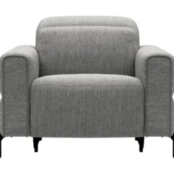 Relaxfauteuil Dave - stof Pure - grijs