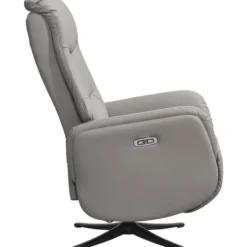 Relaxfauteuil Herman - elektrisch verstelbaar - grijs