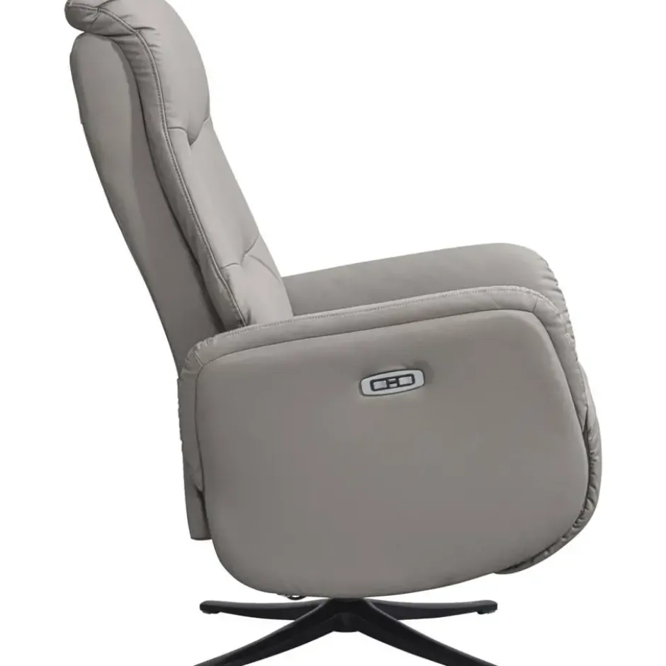 Relaxfauteuil Herman - elektrisch verstelbaar - grijs