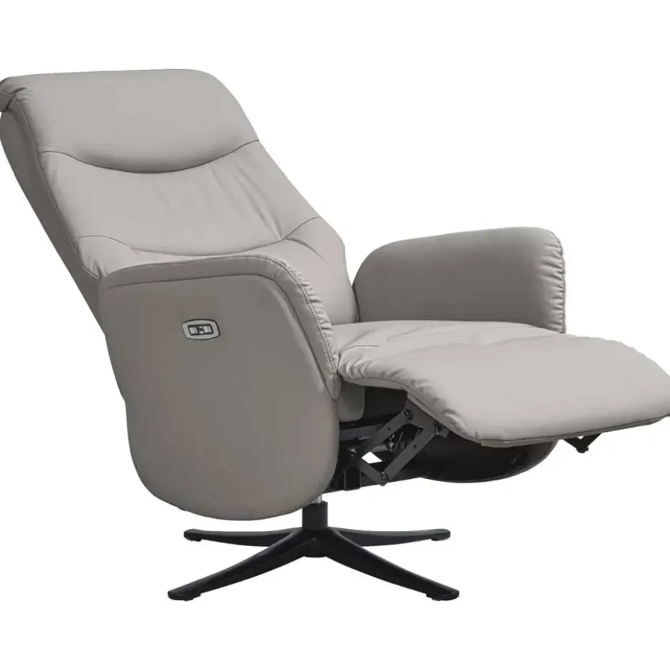 Relaxfauteuil Herman - elektrisch verstelbaar - grijs
