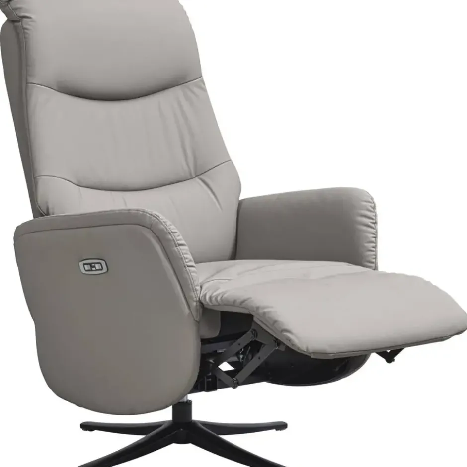 Relaxfauteuil Herman - elektrisch verstelbaar - grijs