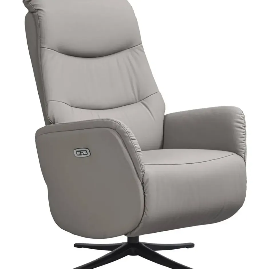 Relaxfauteuil Herman - elektrisch verstelbaar - grijs