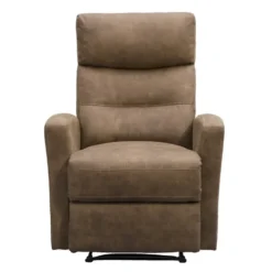 Relaxfauteuil Jackson - stof - lichtbruin