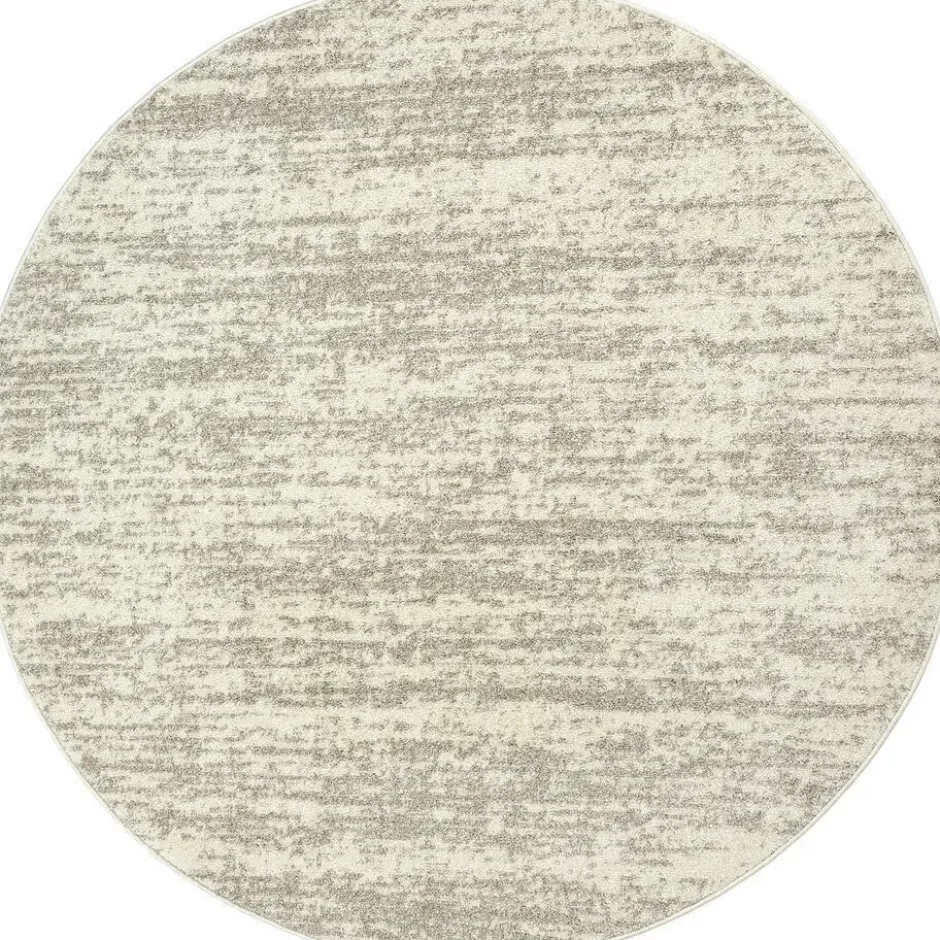 Relax Oslo Rond Vloerkleed Laagpolig Creme - 240 CM Ø