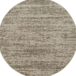 Relax Oslo Rond Vloerkleed Laagpolig Beige - 240 CM Ø