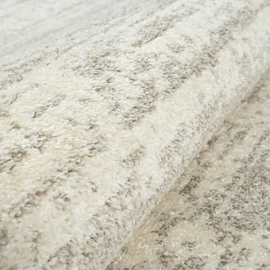 Relax Oslo Vierkant Vloerkleed Laagpolig Creme - 250x250 CM