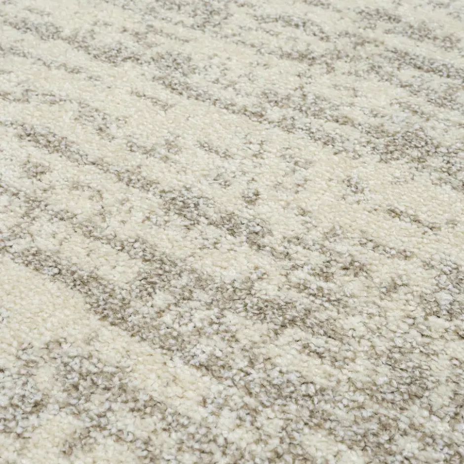 Relax Oslo Vierkant Vloerkleed Laagpolig Creme - 200x200 CM