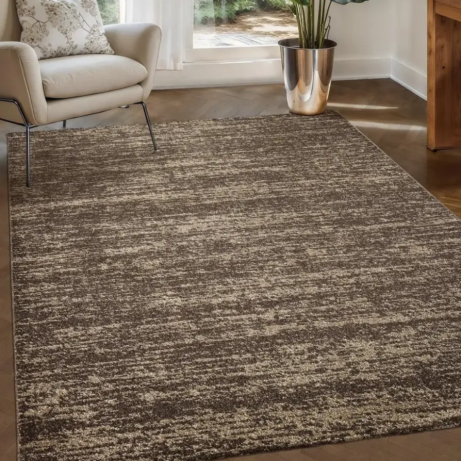 Relax Oslo Vloerkleed Laagpolig Bruin Beige - 200x290 CM
