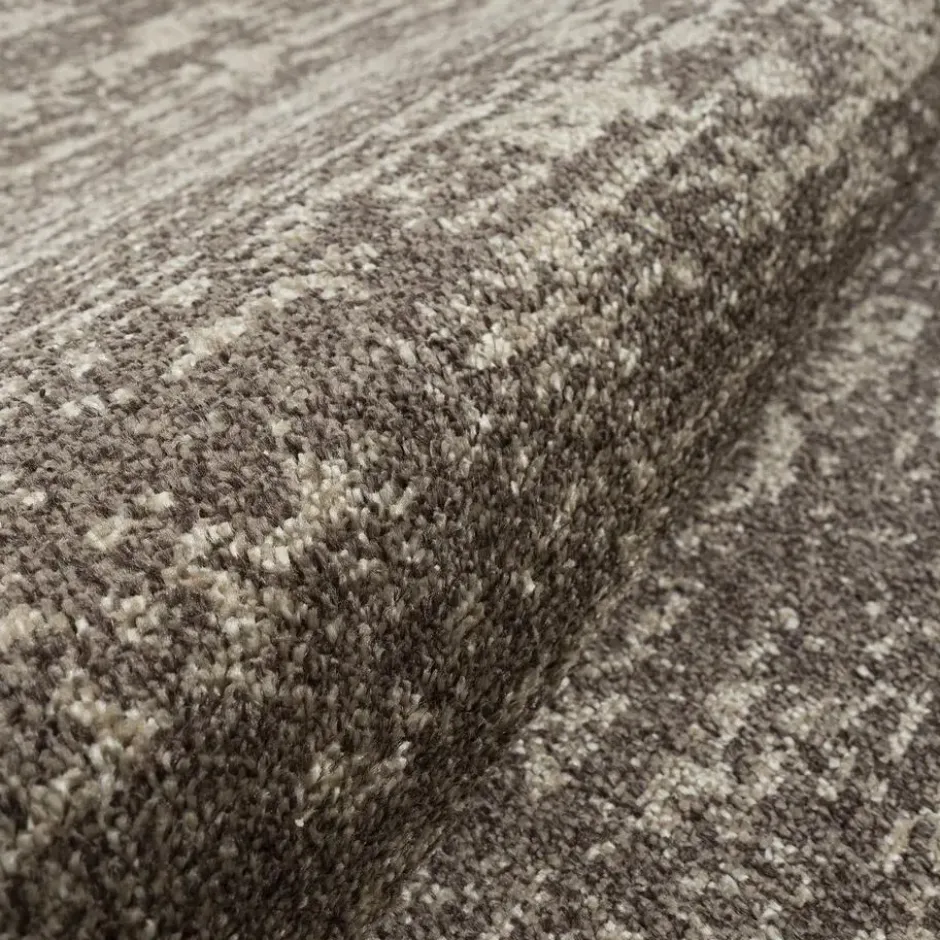 Relax Oslo Vloerkleed Laagpolig Bruin Beige - 140x200 CM