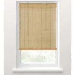 Rolgordijn Bamboe naturel - 75x160 cm