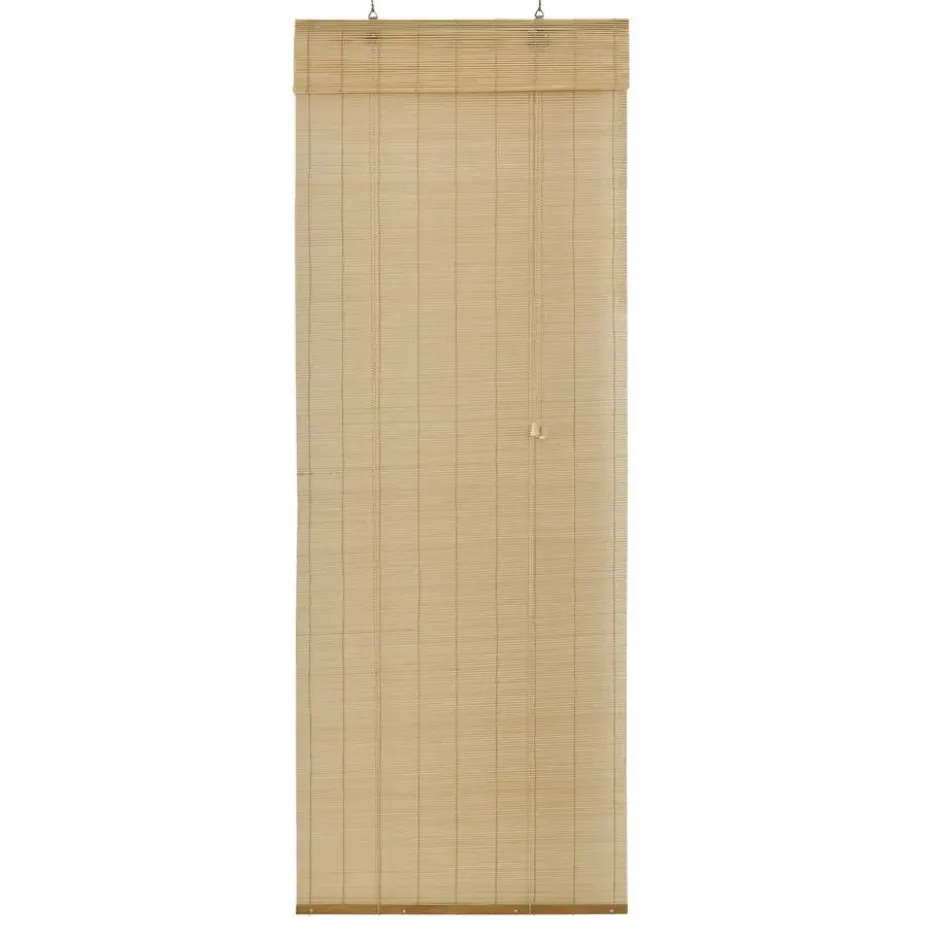 Rolgordijn bamboe naturel - 90x160 cm