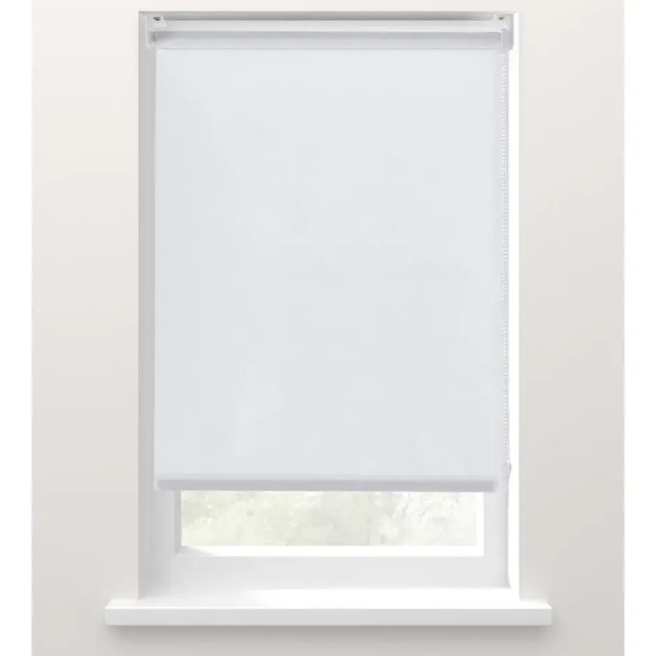 Rolgordijn lichtdoorlatend wit - 90x160 cm